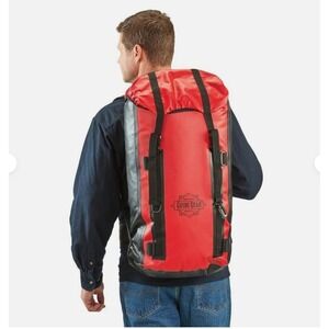 NWT Guide GEAR Roll Top Backpack Waterproof Dry Bag Red
